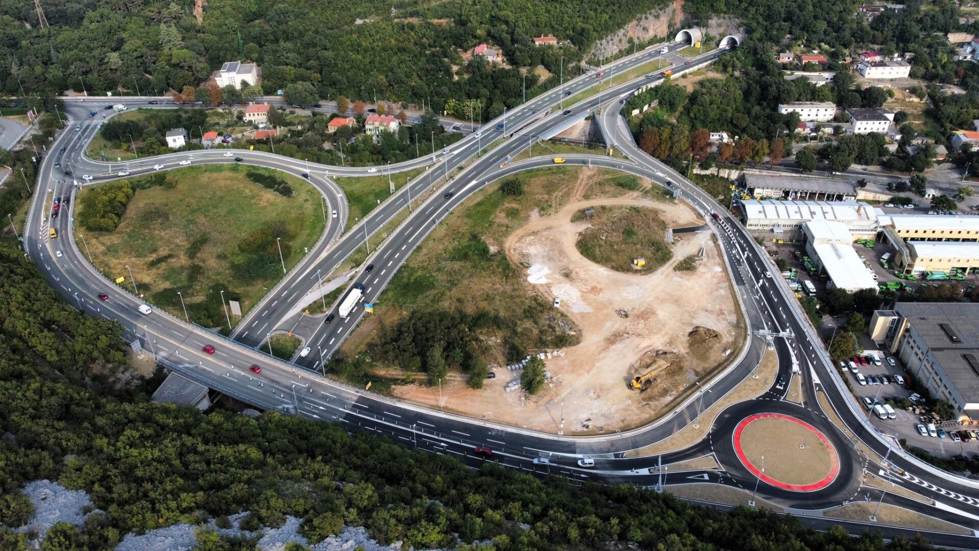 cesta d403 panorama dron škurinje 133 cesta d403 panorama dron škurinje 133