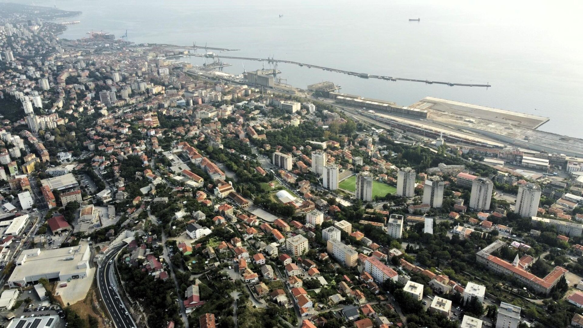 cesta d403 panorama dron škurinje 19 cesta d403 panorama dron škurinje 19