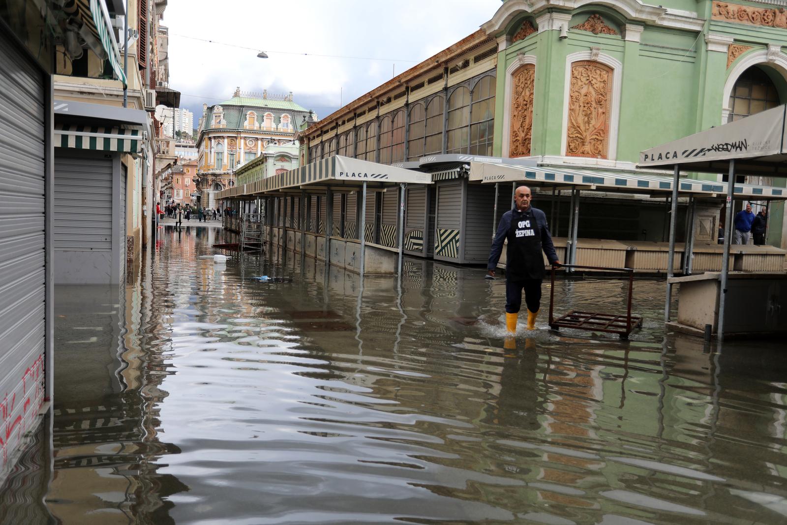 Rijeka: Posljedice sino?njeg kinog nevremena