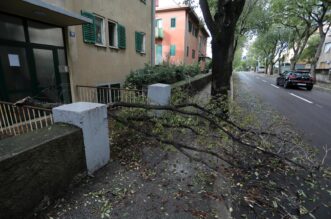 Rijeka: Posljedice sinoćnjeg kišnog nevremena