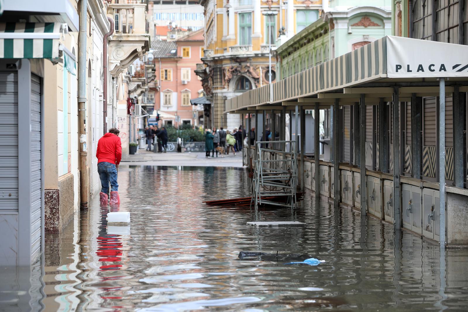 Rijeka: Posljedice sino?njeg kinog nevremena