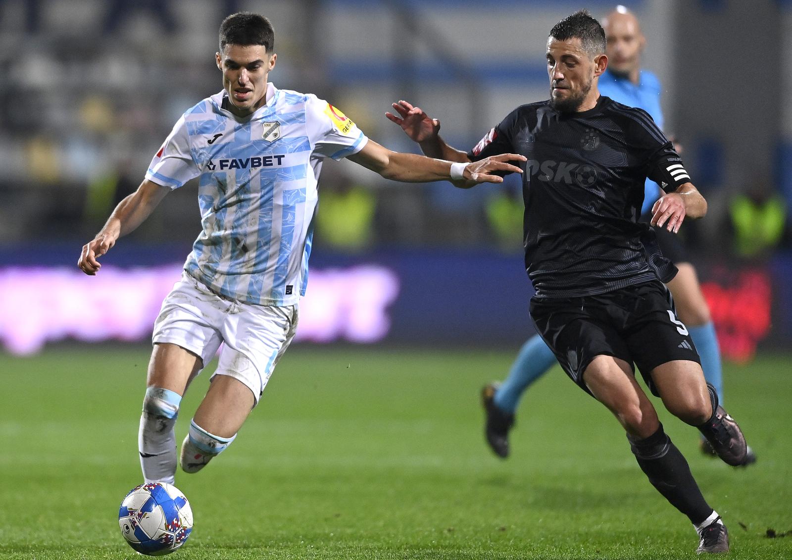 Rijeka: Utakmica HNK Rijeka i GNK Dinamo u 15. kolu Prve HNL