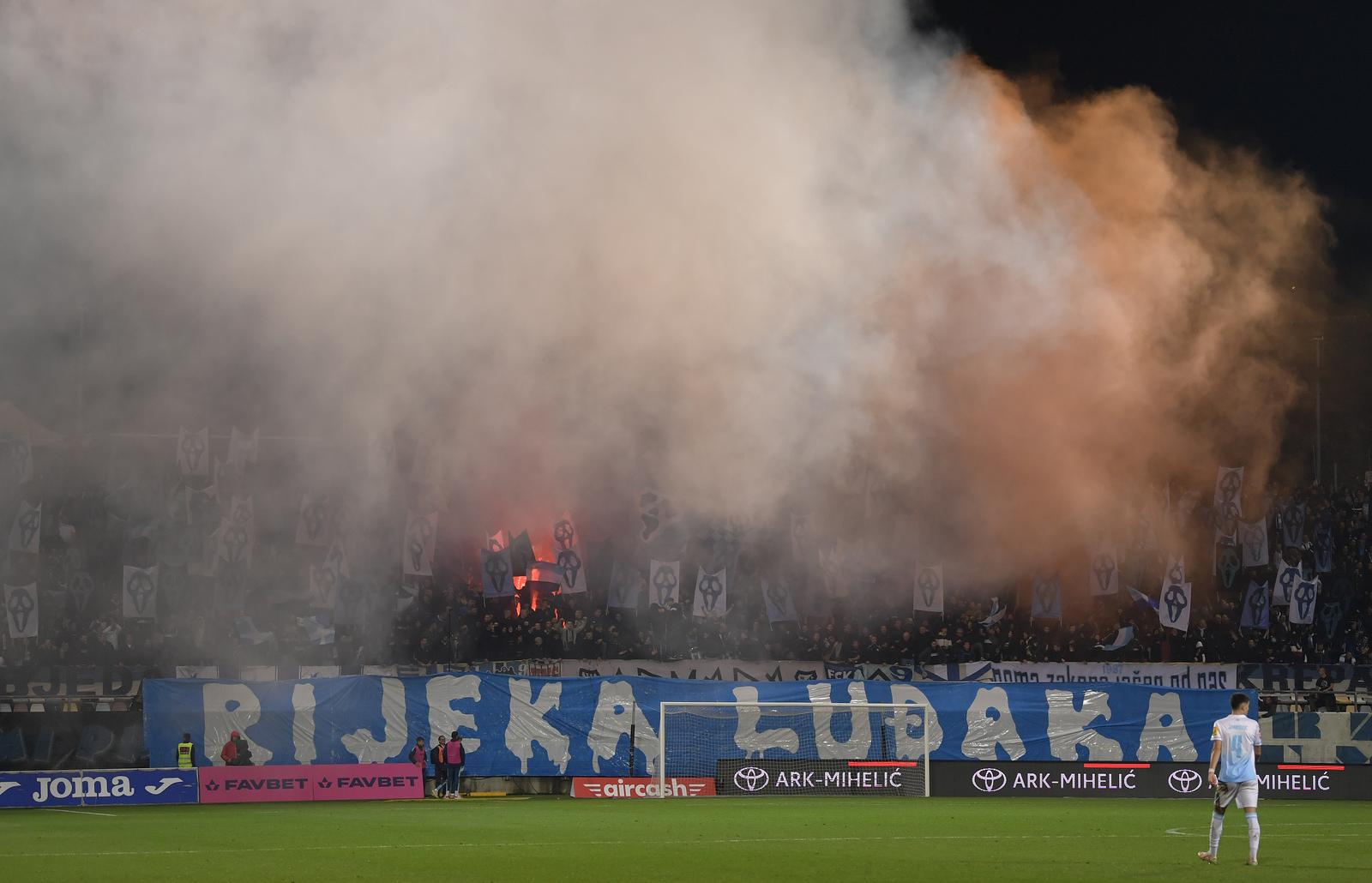 Rijeka: Utakmica HNK Rijeka i GNK Dinamo u 15. kolu Prve HNL Rijeka: Utakmica HNK Rijeka i GNK Dinamo u 15. kolu Prve HNL