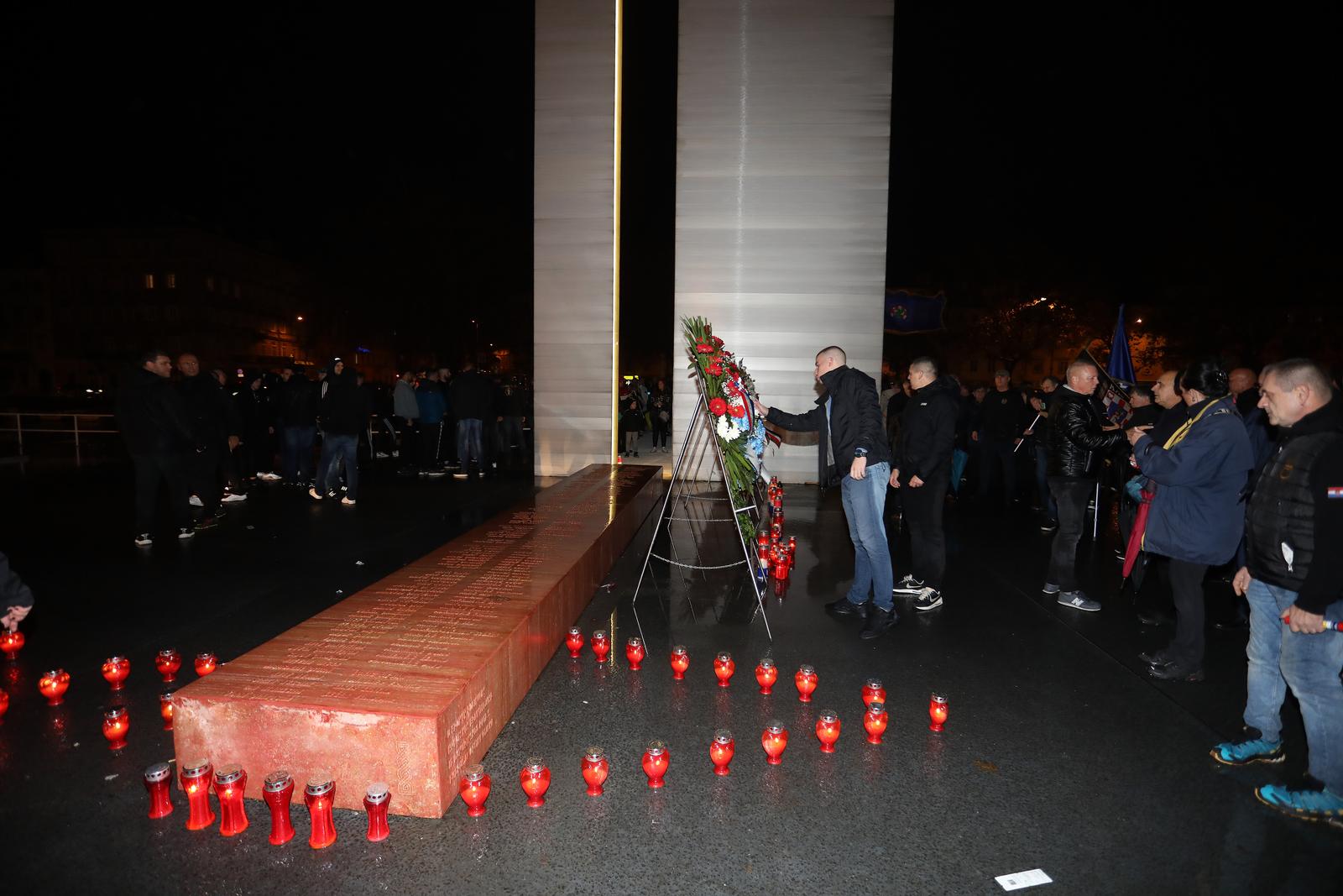 Rijeka: Obiljezavanje Dana sjecanja na zrtve Domovinskog rata