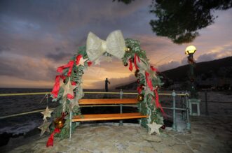 Opatija: Grad ukrašen za Advent