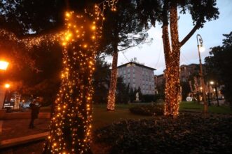 Opatija: Grad ukrašen za Advent