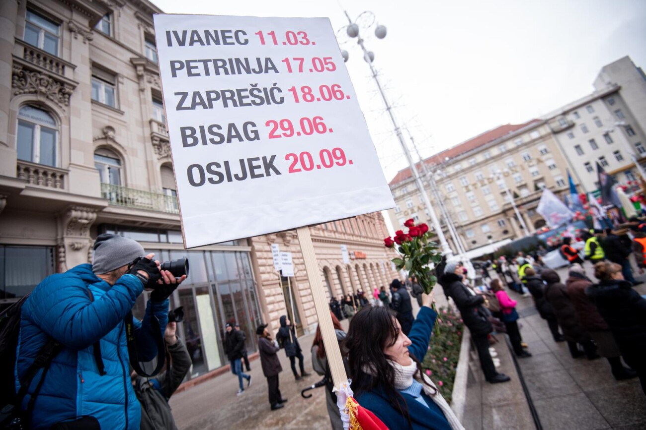 Zagreb: Održana “Tiha misa” Arijane Lekić Fridrih kao reakcija na molitelje na Trgu