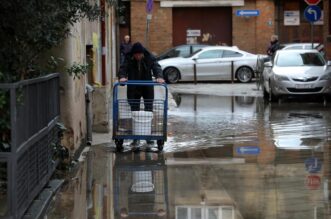 Rijeka: Poplavljene ulice oko gradske trnice