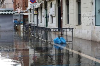 Rijeka: Poplavljene ulice oko gradske tržnice