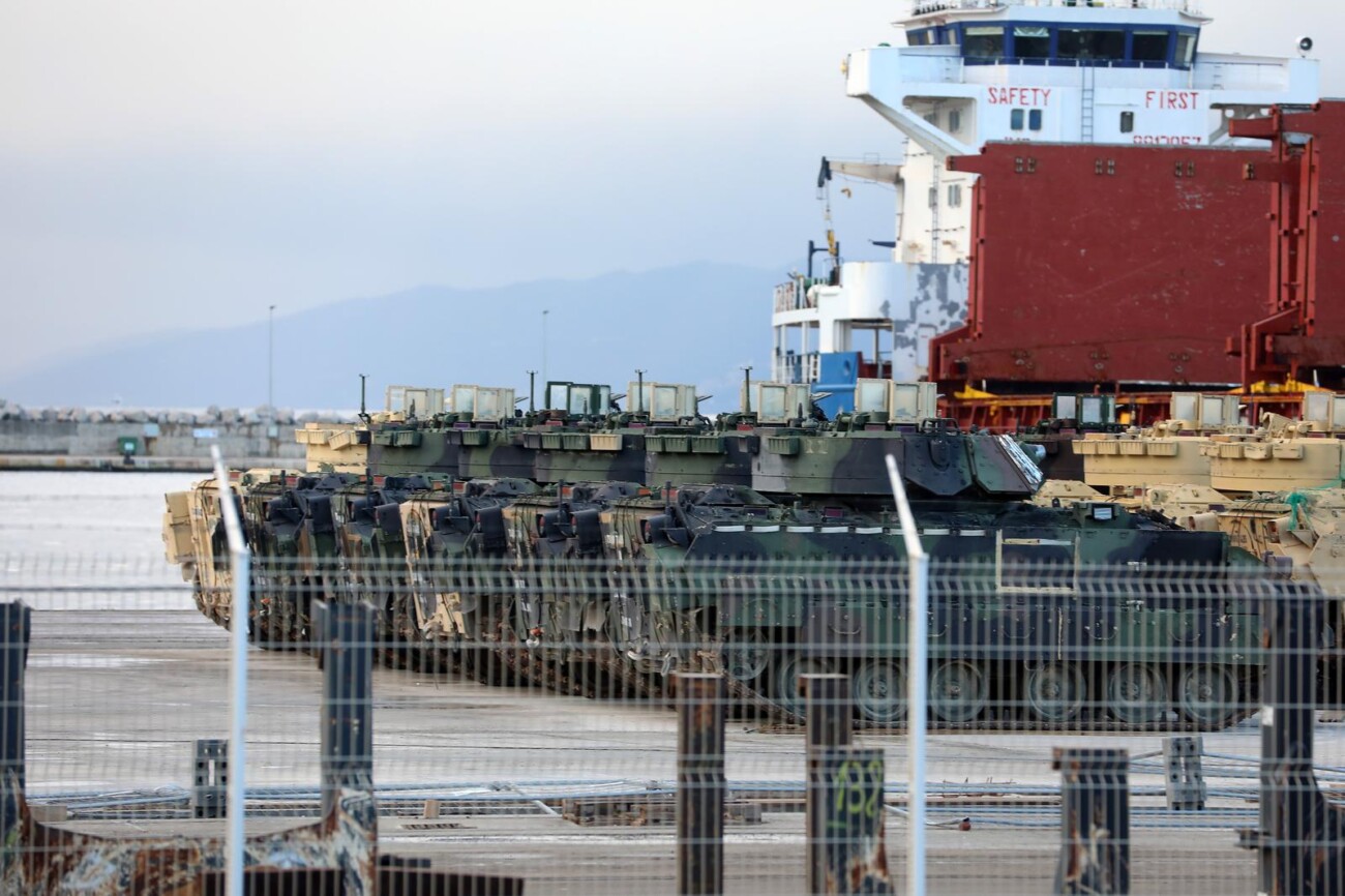 Rijeka: Otkrivena borbena vozila Bradley u riječkoj luci Rijeka: Otkrivena borbena vozila Bradley u riječkoj luci