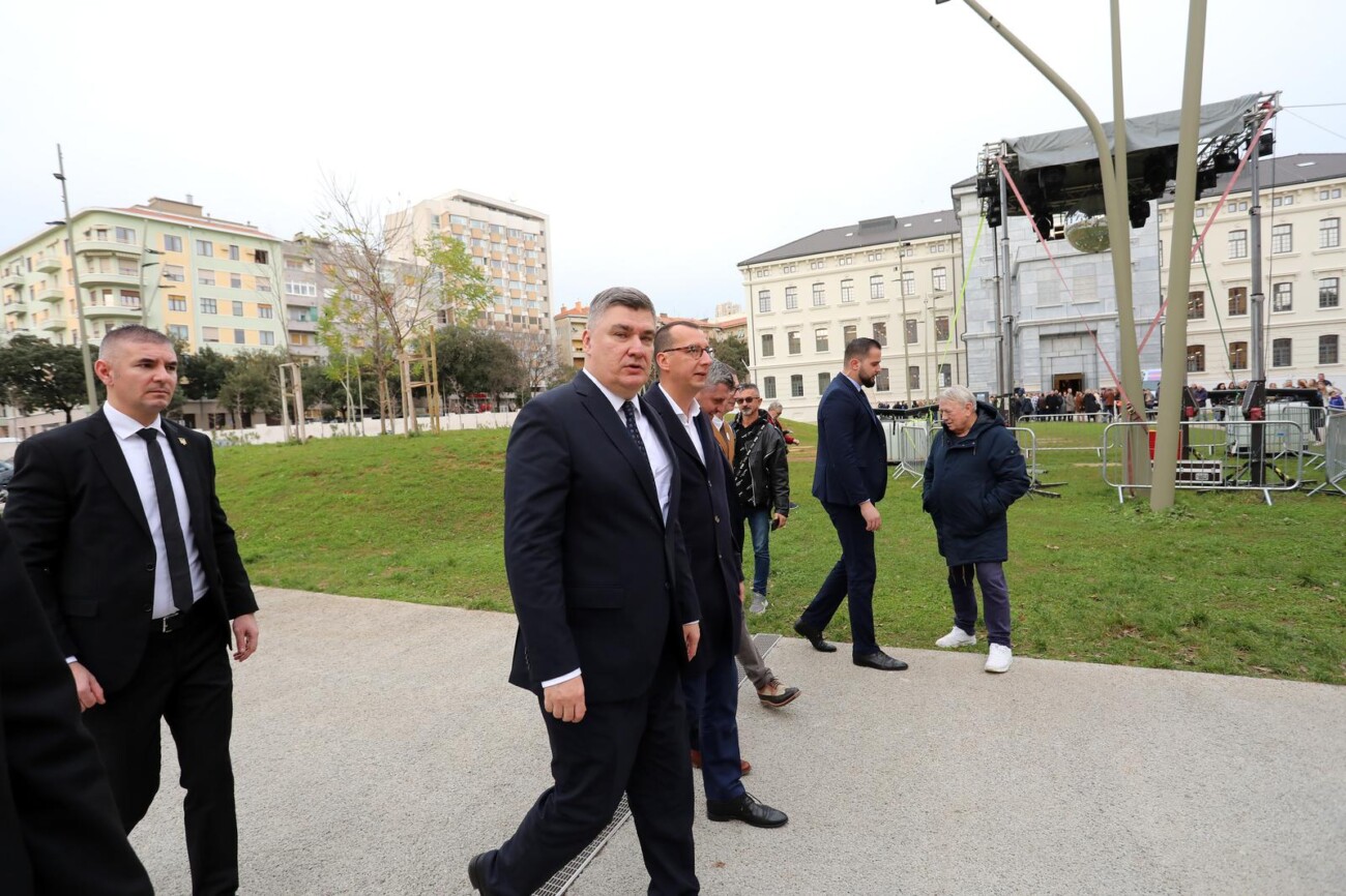 Rijeka: Zoran Milanović na otvorenju Gradske knjižnice Rijeka Rijeka: Zoran Milanović na otvorenju Gradske knjižnice Rijeka