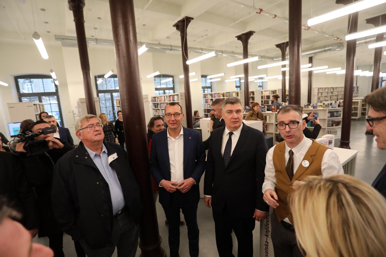 Rijeka: Zoran Milanović na otvorenju Gradske knjižnice Rijeka Rijeka: Zoran Milanović na otvorenju Gradske knjižnice Rijeka