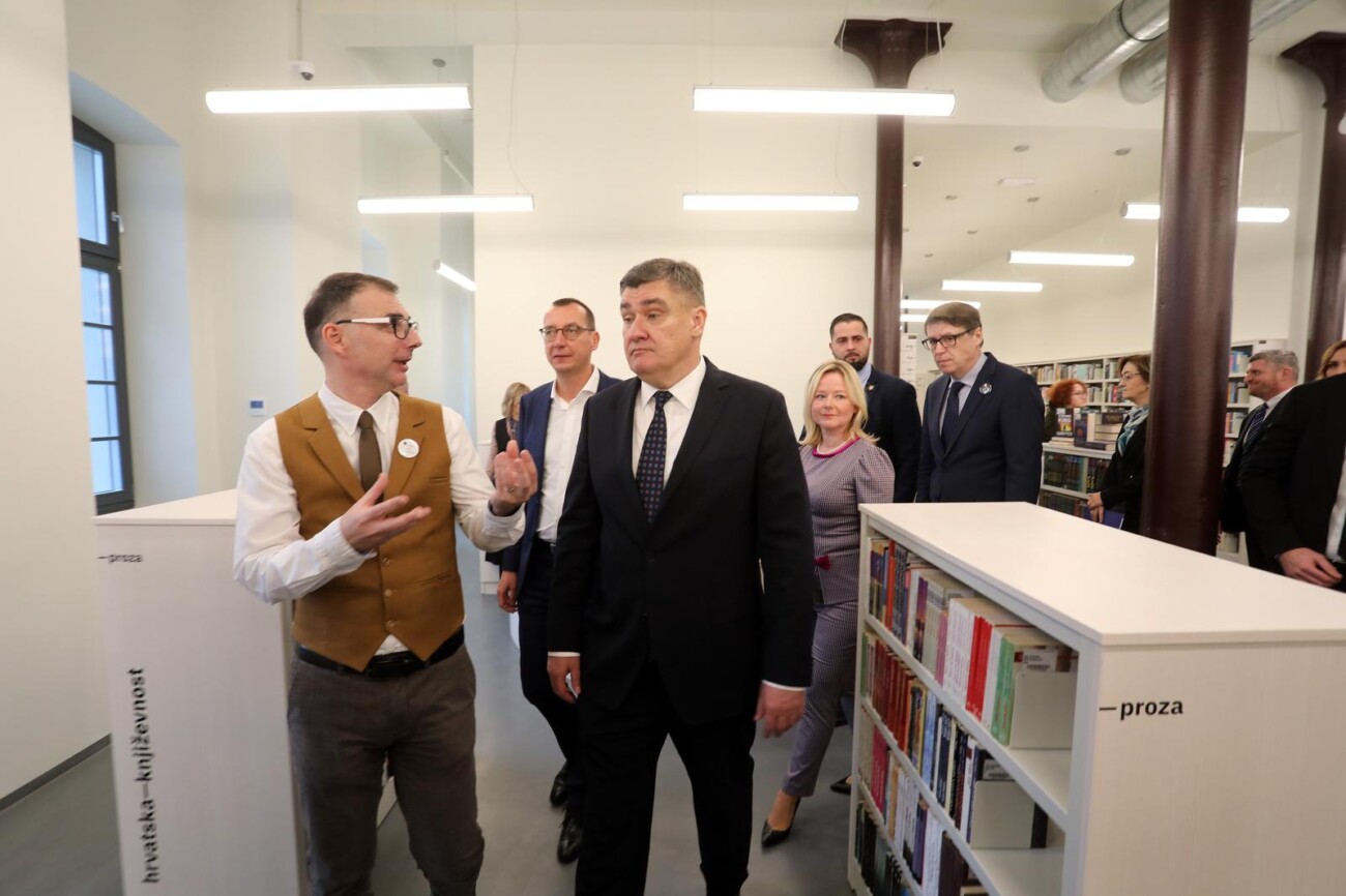 Rijeka: Zoran Milanović na otvorenju Gradske knjižnice Rijeka Rijeka: Zoran Milanović na otvorenju Gradske knjižnice Rijeka