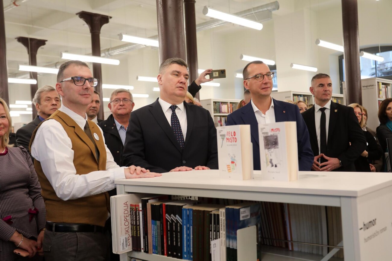 Rijeka: Zoran Milanović na otvorenju Gradske knjižnice Rijeka Rijeka: Zoran Milanović na otvorenju Gradske knjižnice Rijeka