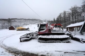 Na Platku pao snijeg