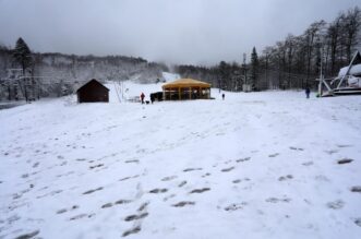 Na Platku pao snijeg