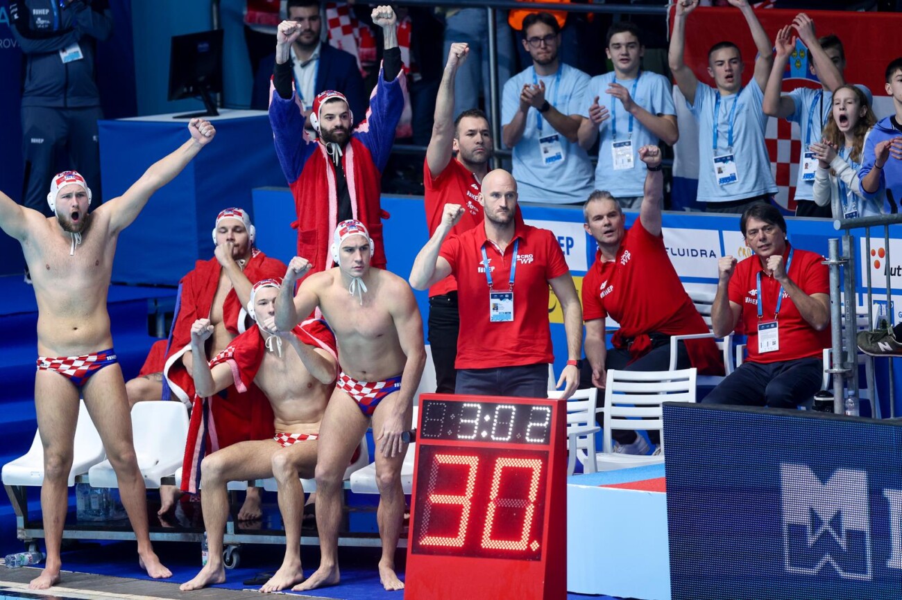 Zagreb: Susret Hrvatske i Grčke u četvrtfinalu Europskog prvenstva u vaterpolu