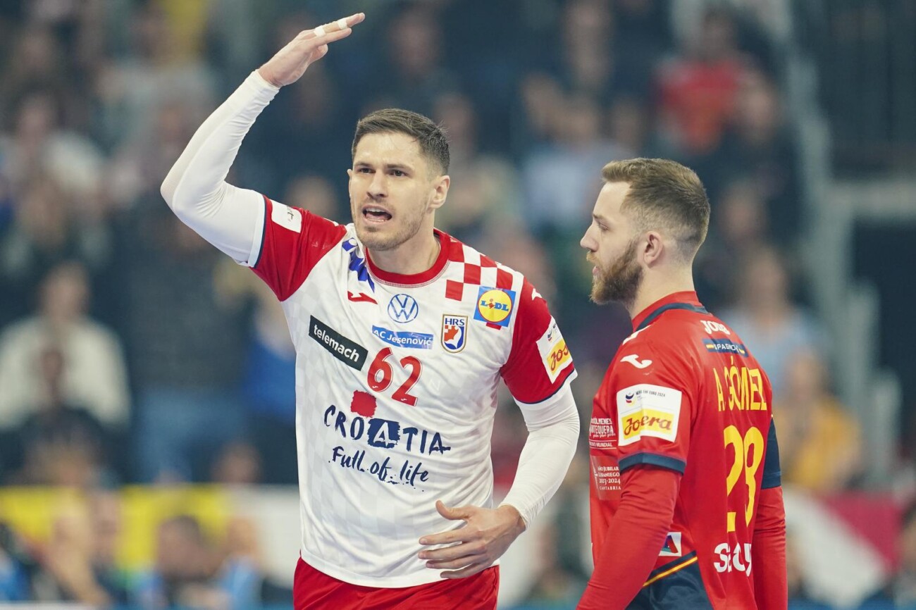 Mannheim: Utakmica 1. kola skupine B na Europskom prvenstvu rukometaa Hrvatska – panjolska Mannheim: Utakmica 1. kola skupine B na Europskom prvenstvu rukometaa Hrvatska – panjolska