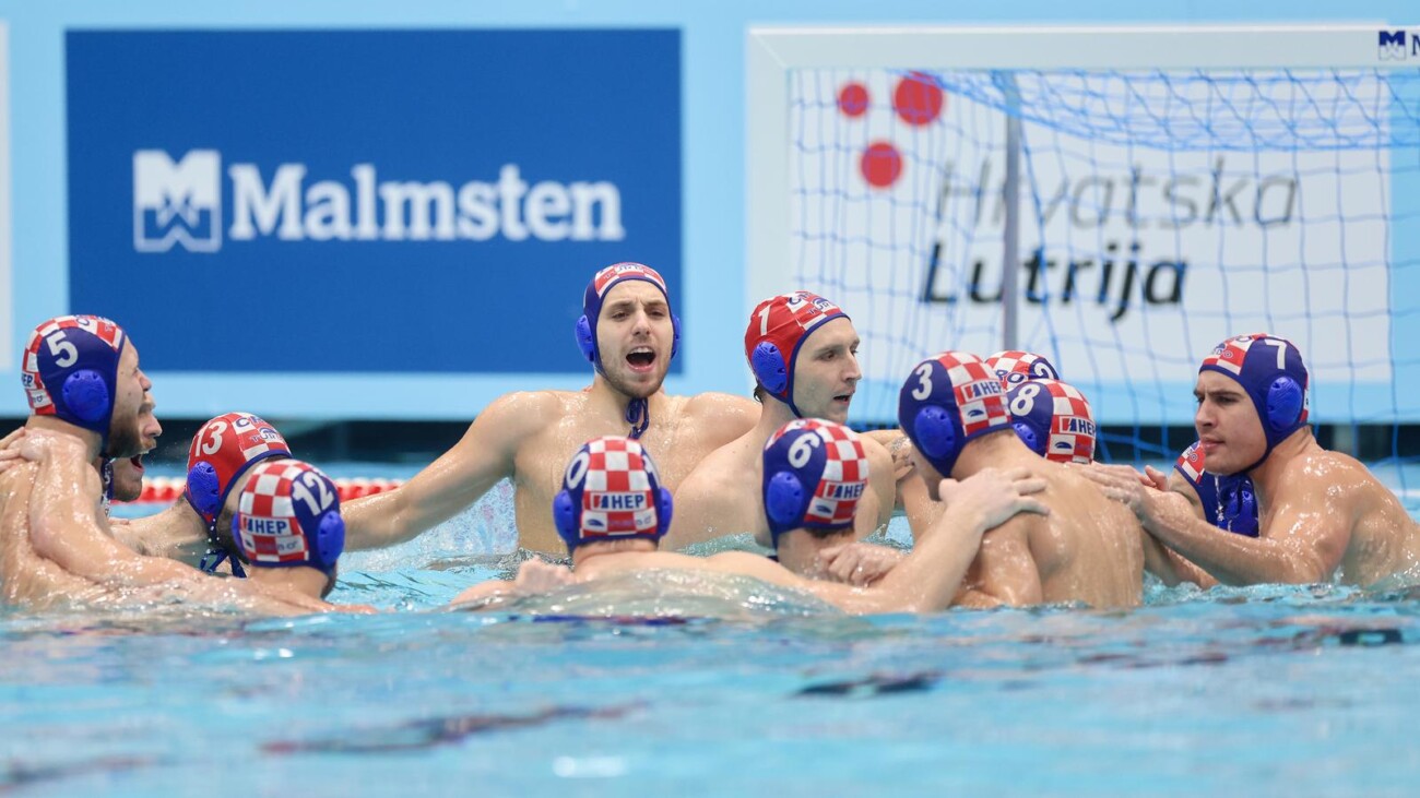 Zagreb: Polufinalna utakmica Hrvatske i Mađarske na Europskom prvenstvu u vaterpolu Zagreb: Polufinalna utakmica Hrvatske i Mađarske na Europskom prvenstvu u vaterpolu