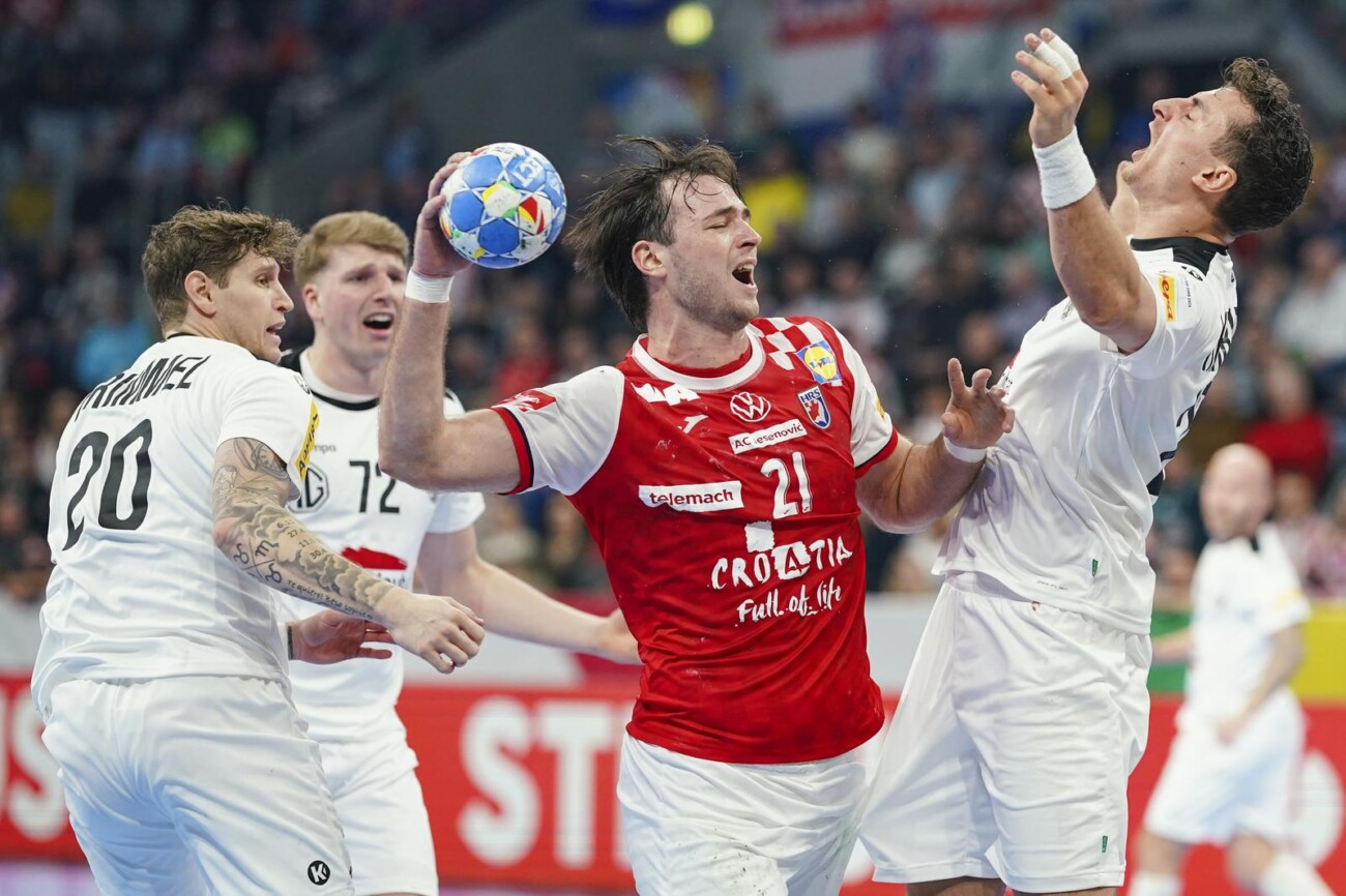 Mannheim: Hrvatska protiv Austrije na Europskom rukometnom prvenstvu Mannheim: Hrvatska protiv Austrije na Europskom rukometnom prvenstvu