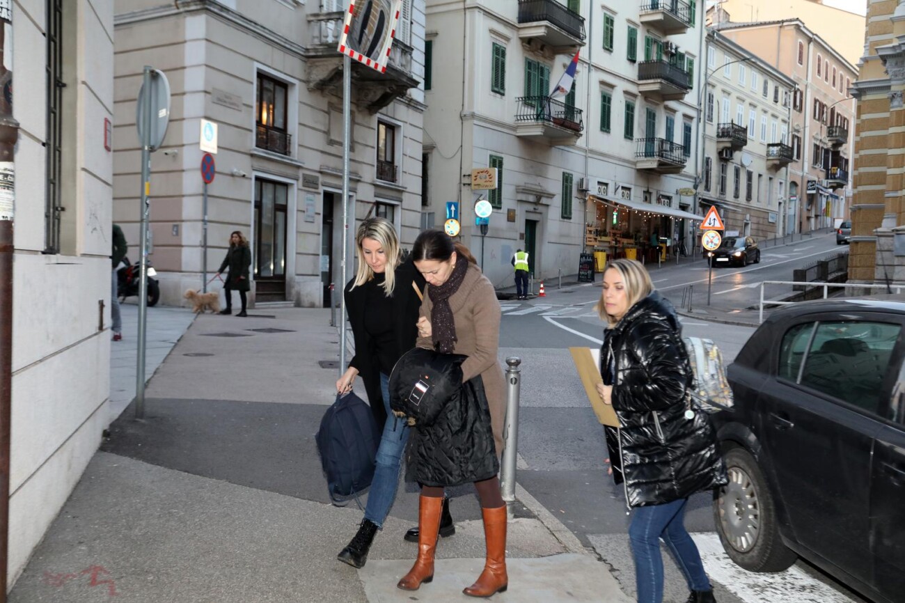 Rijeka: Dolazak osumnjičenih iz afere Vrbovsko na USKOK