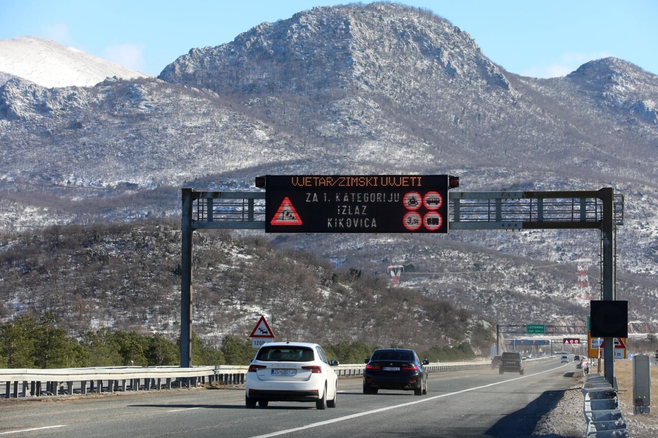 Rijeka: Brojni kamioni zaustavljeni na Grobniku