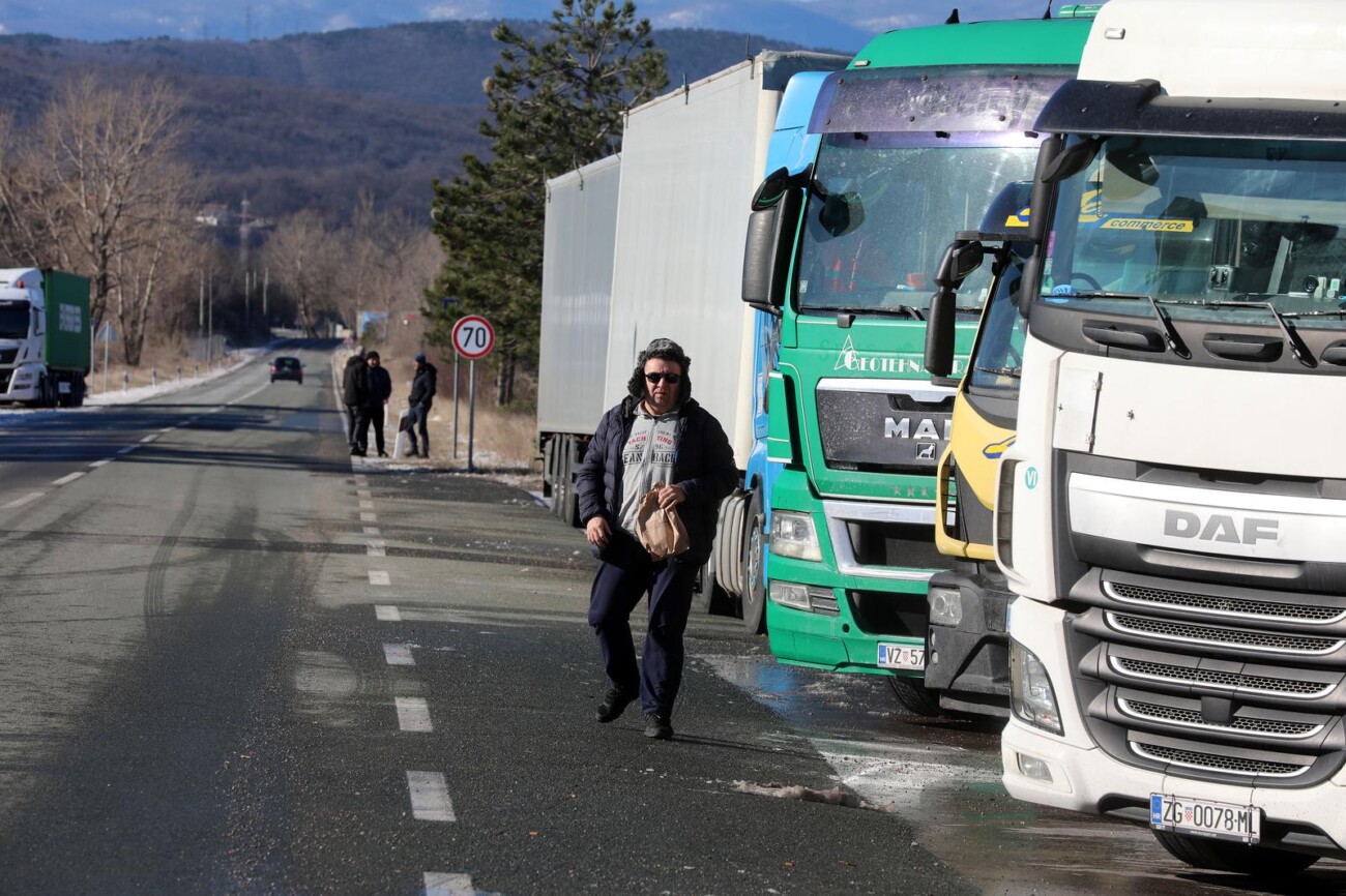 Rijeka: Brojni kamioni zaustavljeni na Grobniku