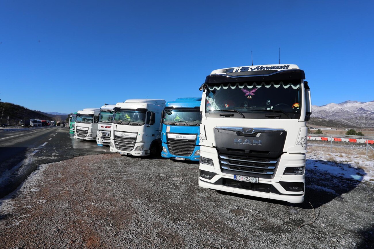 Rijeka: Brojni kamioni zaustavljeni na Grobniku