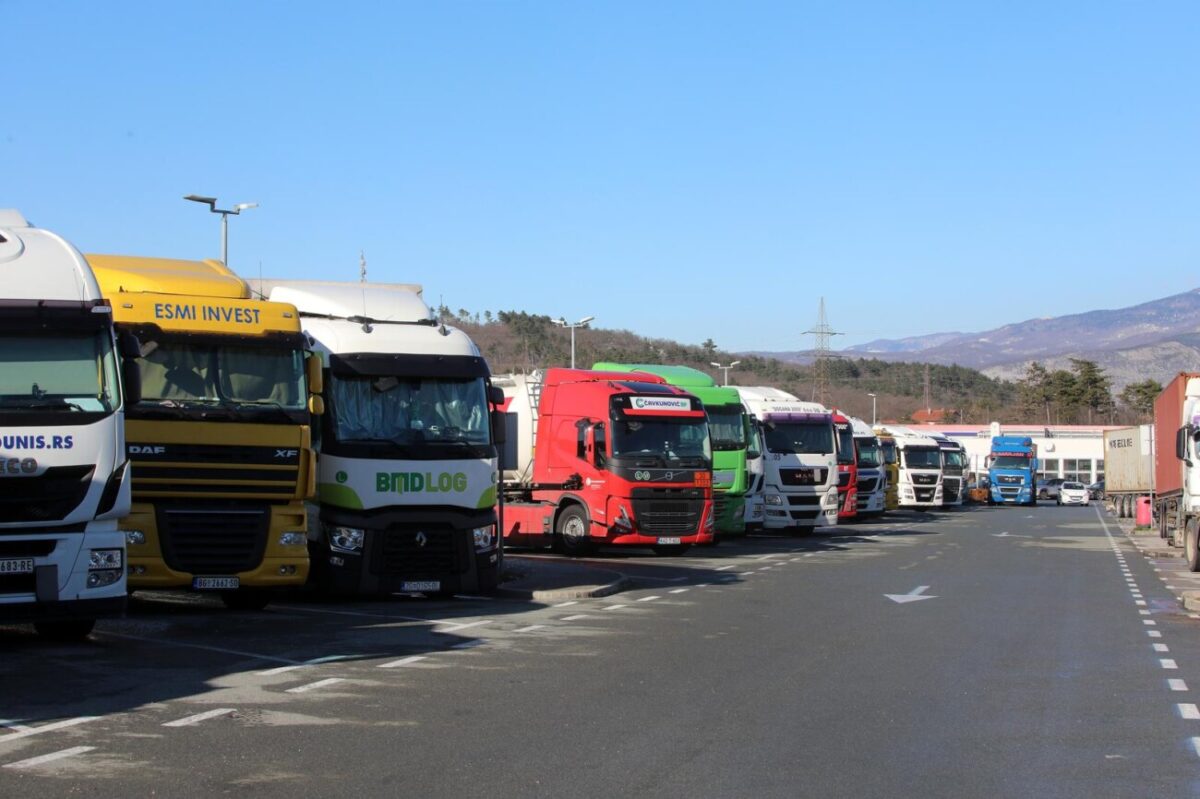 Rijeka: Brojni kamioni zaustavljeni na Grobniku