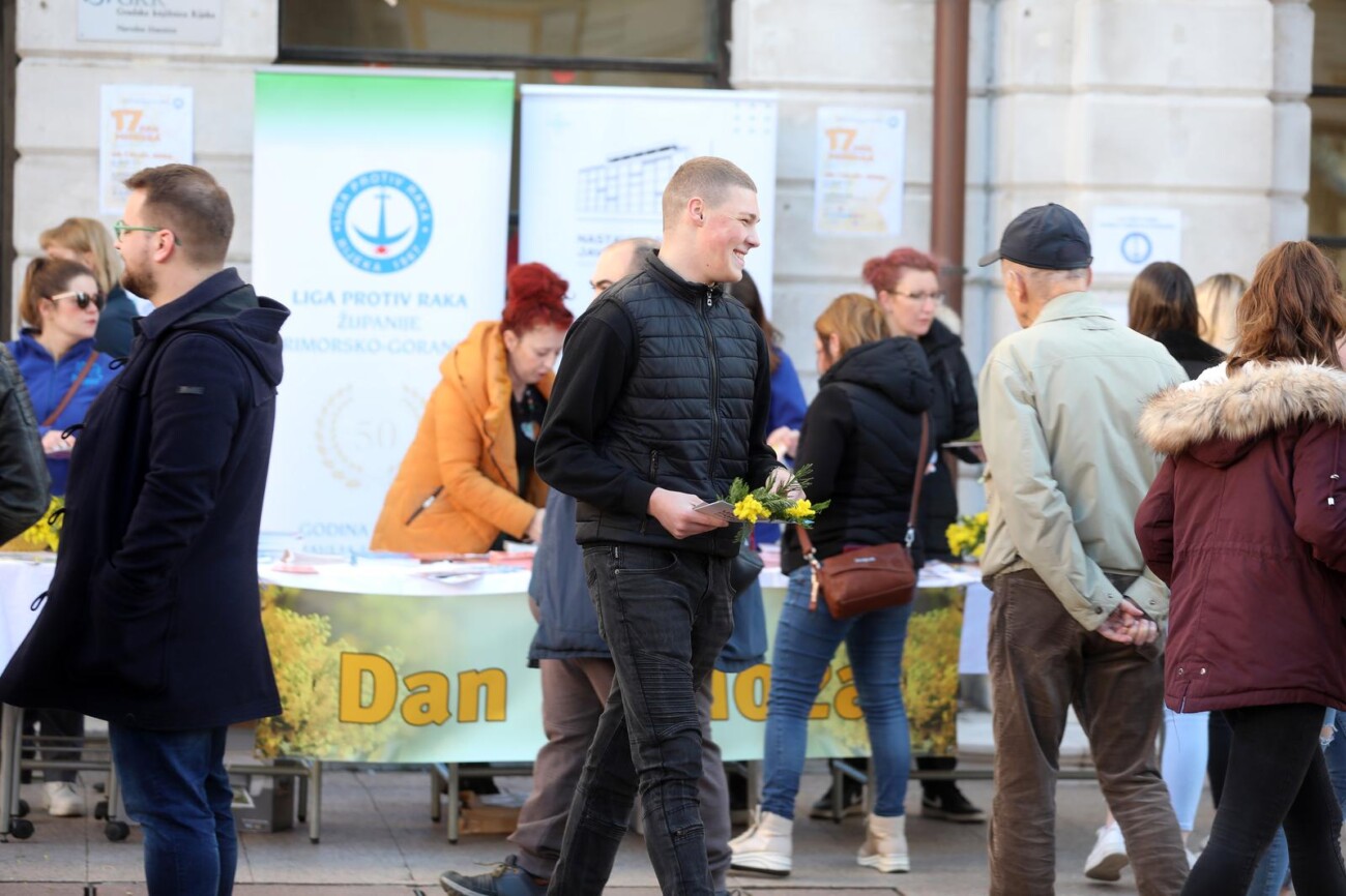 Rijeka: Dan mimoza, nacionalni dan borbe protiv raka vrata maternice