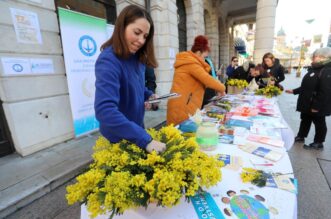 Rijeka: Dan mimoza, nacionalni dan borbe protiv raka vrata maternice