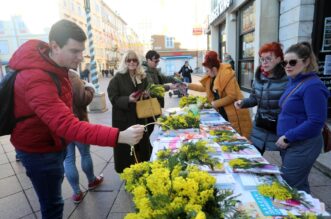 Rijeka: Dan mimoza, nacionalni dan borbe protiv raka vrata maternice