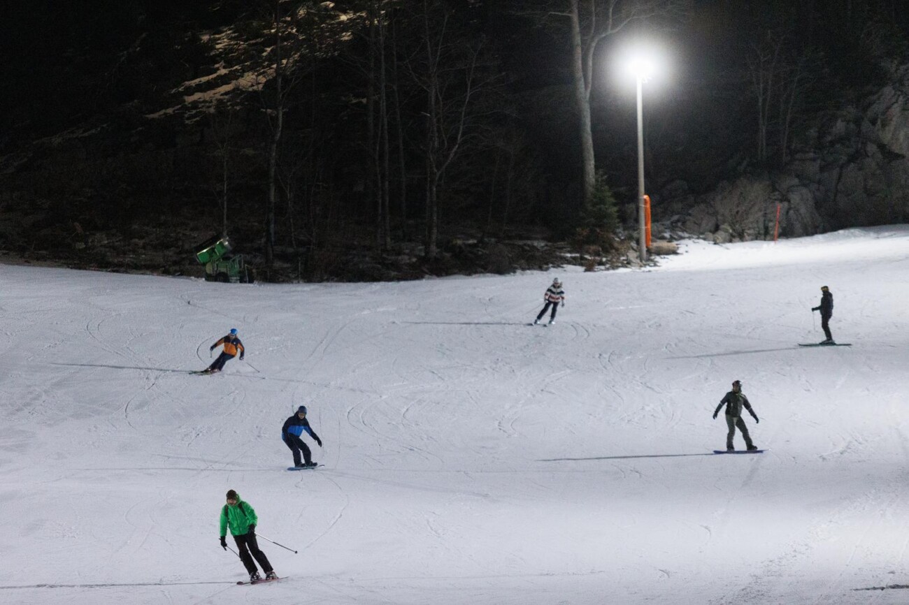 Noćno skijanje na Platku