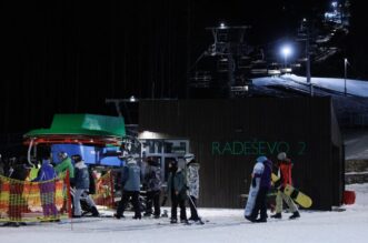 Noćno skijanje na Platku