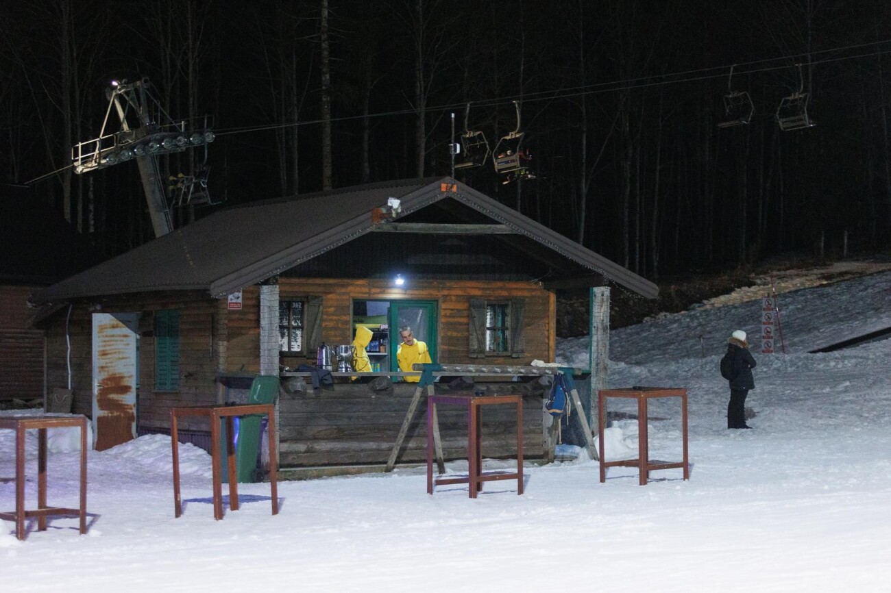 Noćno skijanje na Platku