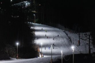 Noćno skijanje na Platku