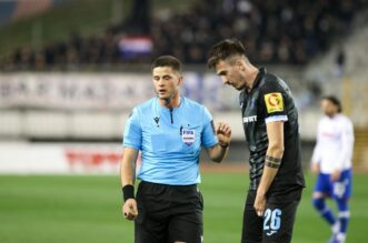 Split: Hajduk i Rijeka susreli se u utakmici 20. kola HNL-a