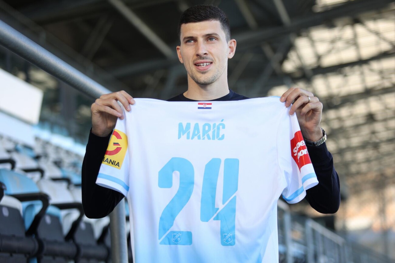 HNK Rijeka predstavila novog igrača Mirka Marića HNK Rijeka predstavila novog igrača Mirka Marića