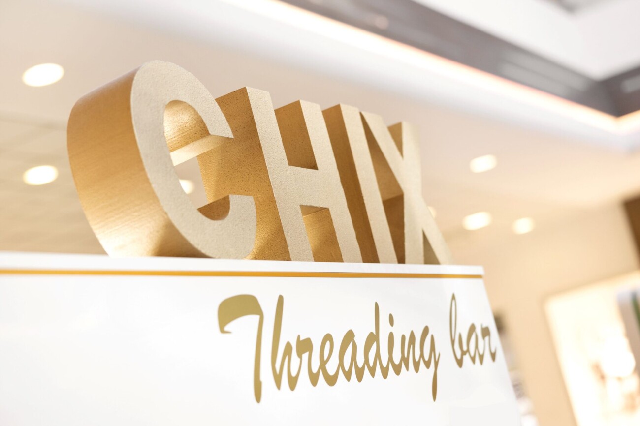CHIX threading bar nalazi se u trgovačkim centrima