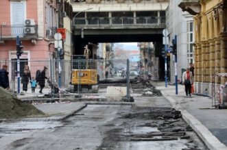 Rijeka: Radovi u Adamićevoj ulici