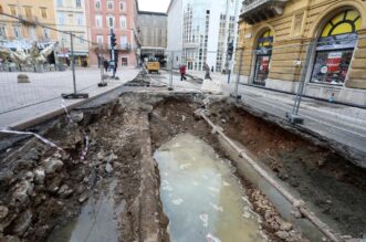 Rijeka: Radovi u Adami?evoj ulici