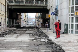 Rijeka: Radovi u Adamićevoj ulici