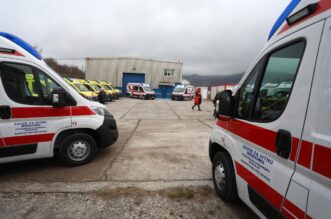 Rijeka: Predstavljena nova vozila Zavoda za hitnu medicinu.