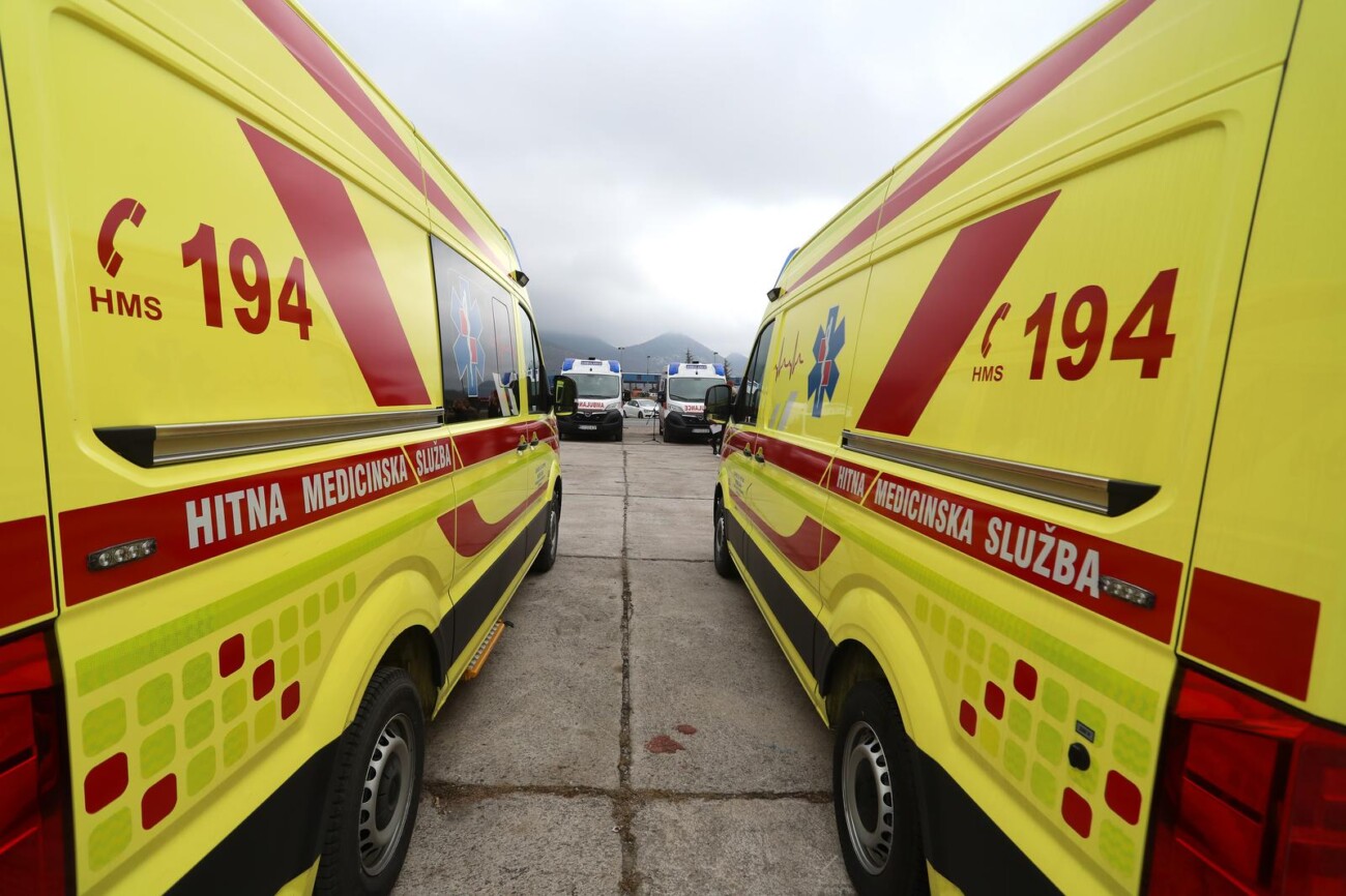 Rijeka: Predstavljena nova vozila Zavoda za hitnu medicinu.