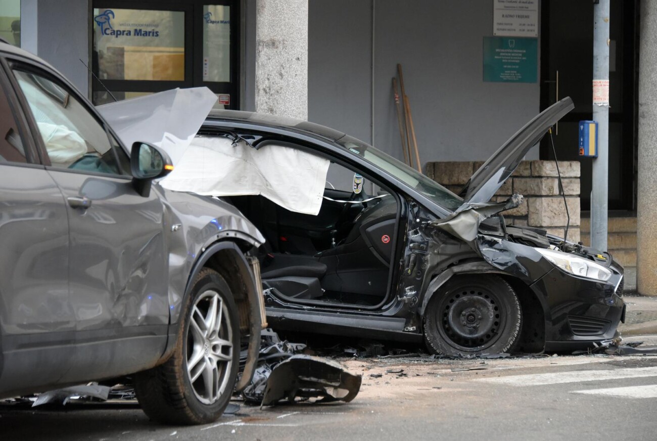 Prometna nesre?a u centru Pule, ozlije?eno troje ljudi