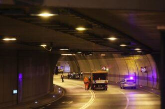 Rijeka: Teška prometna nesreća u tunelu Pećine