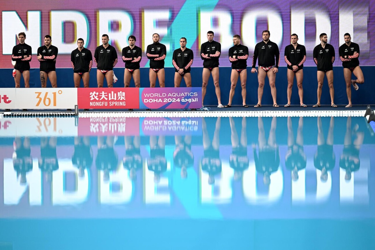 Susret Hrvatske i Francuske u polufinalu Svjetskog prvenstva u vaterpolu Susret Hrvatske i Francuske u polufinalu Svjetskog prvenstva u vaterpolu