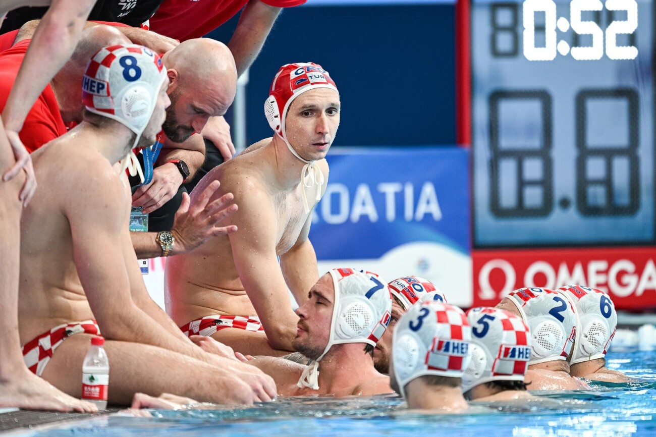 Susret Hrvatske i Francuske u polufinalu Svjetskog prvenstva u vaterpolu Susret Hrvatske i Francuske u polufinalu Svjetskog prvenstva u vaterpolu