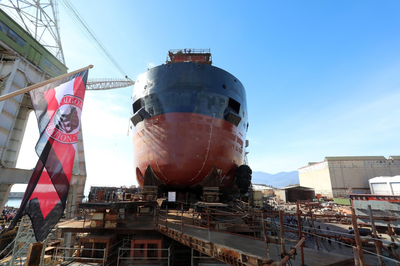 Rijeka: Andrej Plenković sudjelovao na svečanosti porinuća broda Gradnja 527