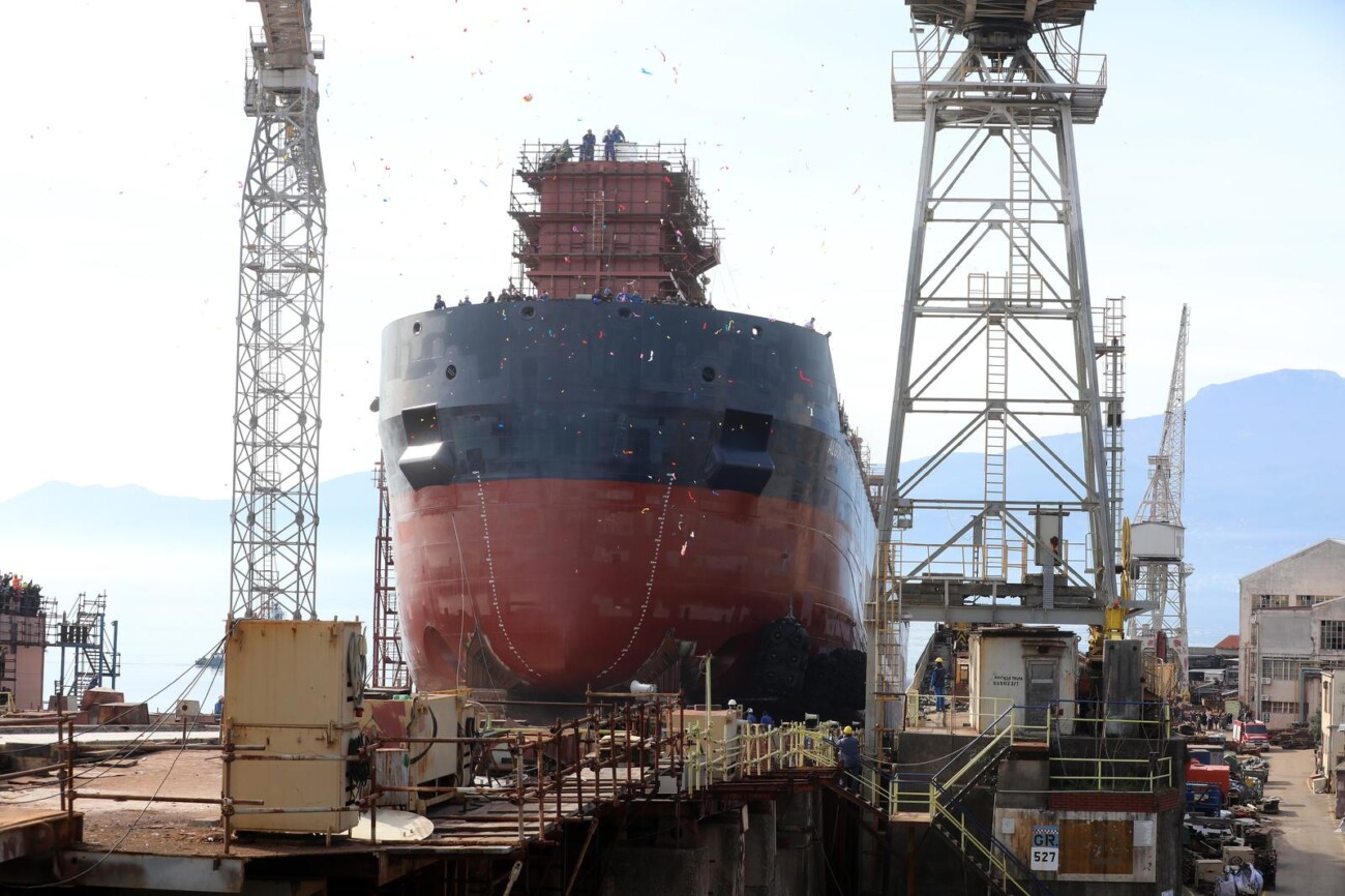 Rijeka: Andrej Plenković sudjelovao na svečanosti porinuća broda Gradnja 527